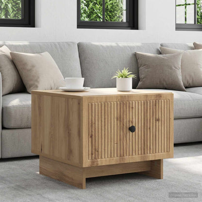vidaXL Coffee Table Artisan Oak 49 x 50 x 40 cm Engineered Wood