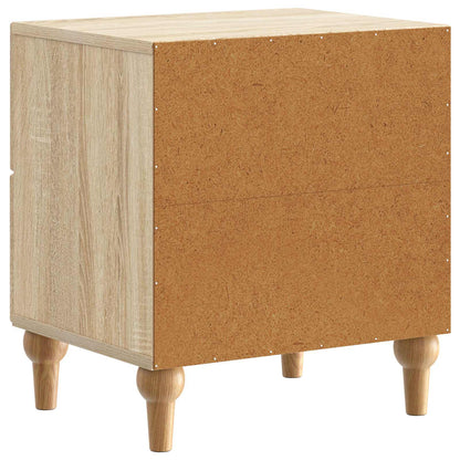 vidaXL Bedside Cabinet 2 pcs Sonoma Oak 43 x 34.5 x 48 cm