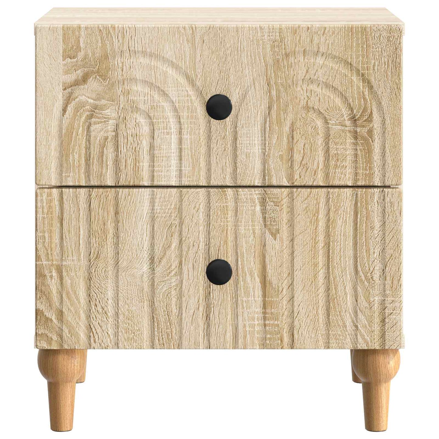 vidaXL Bedside Cabinet 2 pcs Sonoma Oak 43 x 34.5 x 48 cm