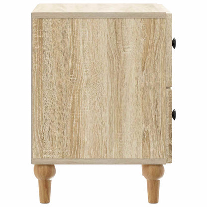 vidaXL Bedside Cabinet 2 pcs Sonoma Oak 43 x 34.5 x 48 cm