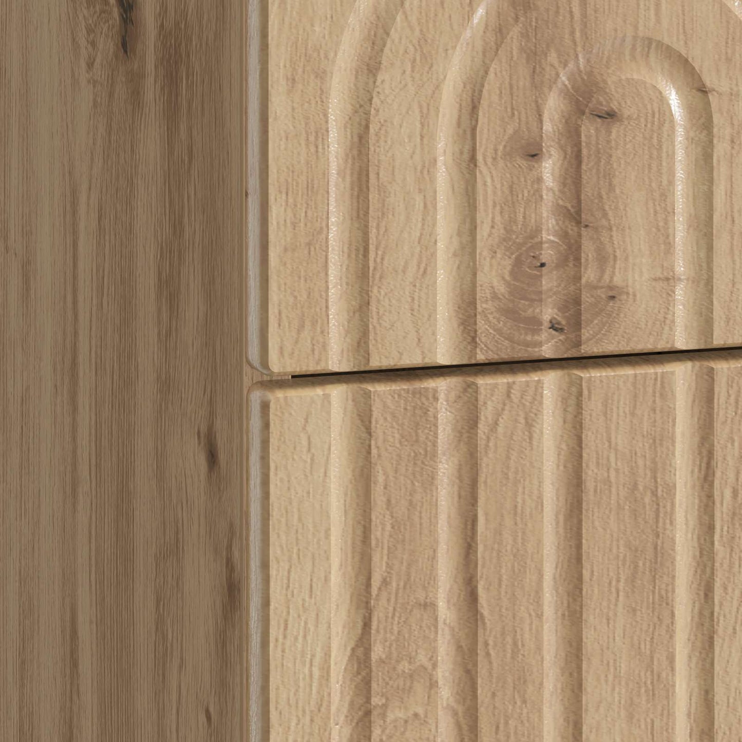vidaXL Bedside Cabinet 2 pcs Artisan Oak 43 x 34.5 x 48 cm