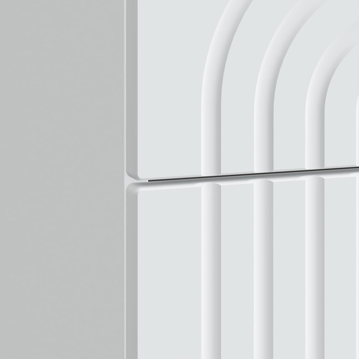 vidaXL Bedside Cabinet White 62 x 34.5 x 48 cm Engineered Wood