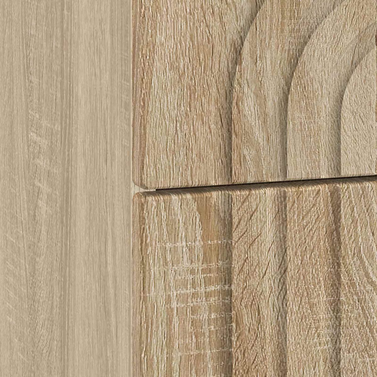 vidaXL Bedside Cabinet Sonoma Oak 62 x 34.5 x 48 cm Engineered Wood