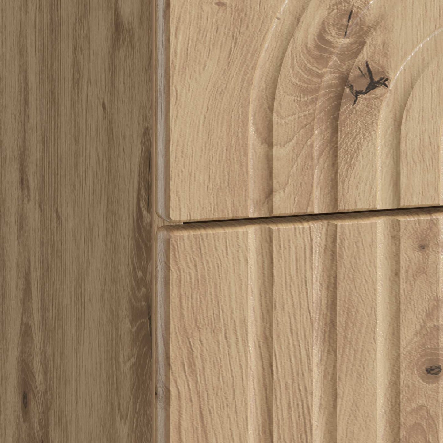 vidaXL Bedside Cabinet Artisan Oak 62 x 34.5 x 48 cm Engineered Wood