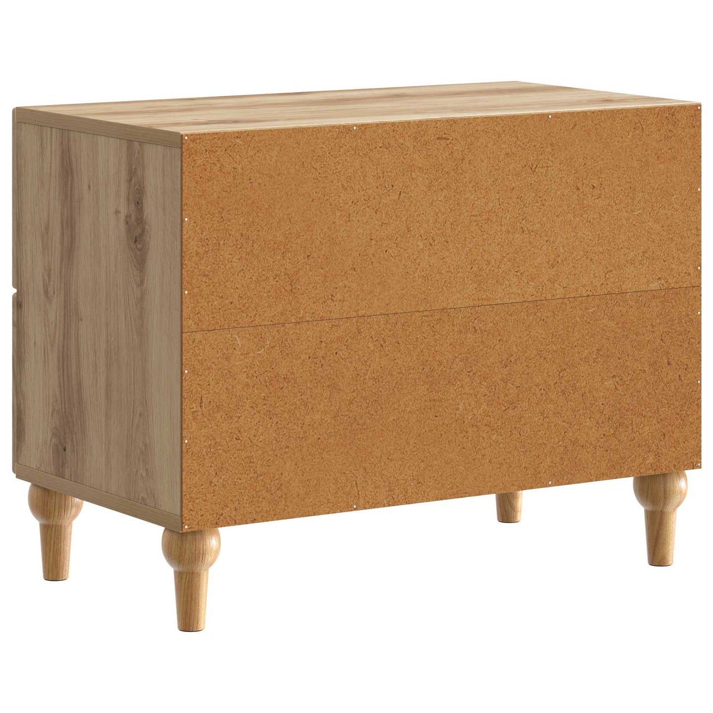 vidaXL Bedside Cabinet Artisan Oak 62 x 34.5 x 48 cm Engineered Wood