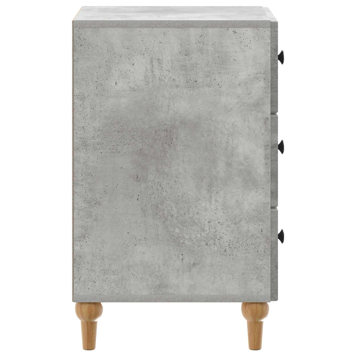 vidaXL Bedside Cabinet Concrete Grey 43x 41 x 66.5 cm Engineered Wood