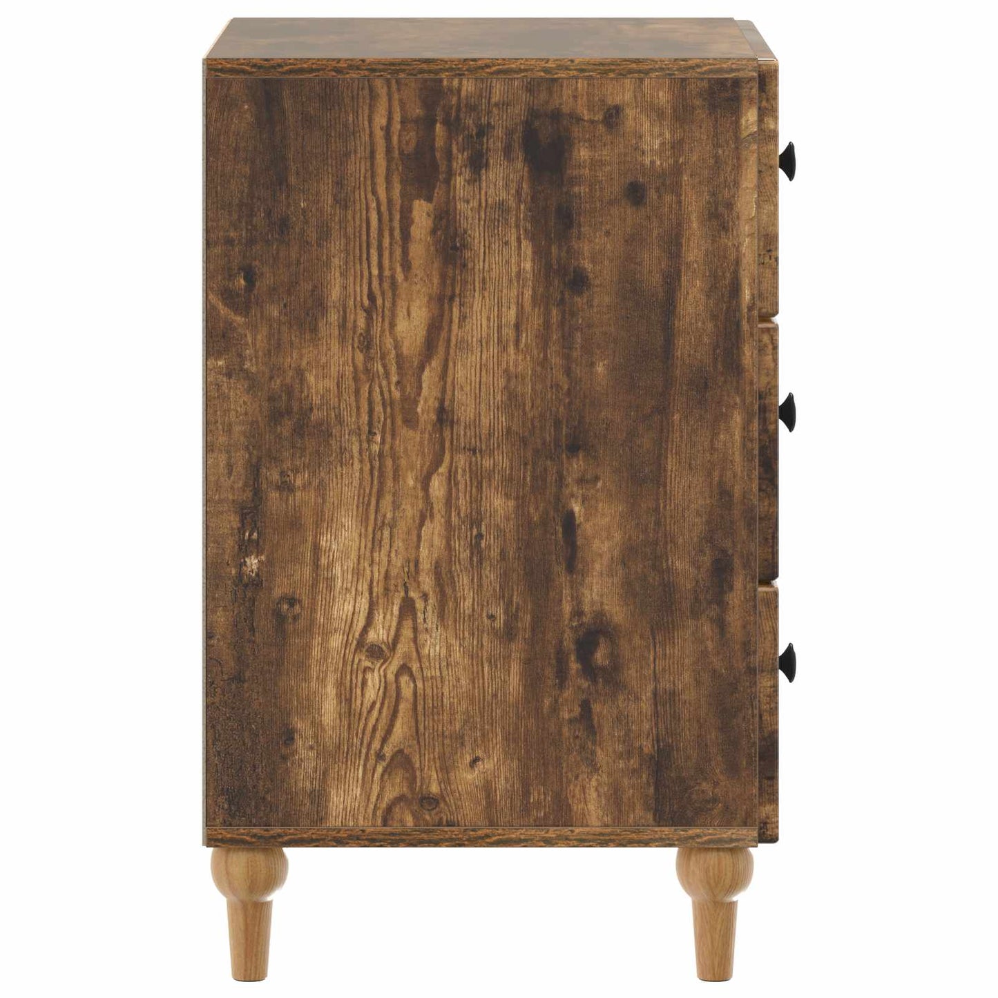 vidaXL Bedside Cabinet Smoked Oak 43x 41 x 66.5 cm Engineered Wood