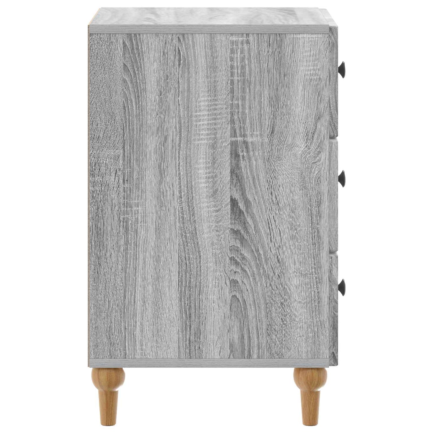 vidaXL Bedside Cabinet Grey Sonoma 43x 41 x 66.5 cm Engineered Wood