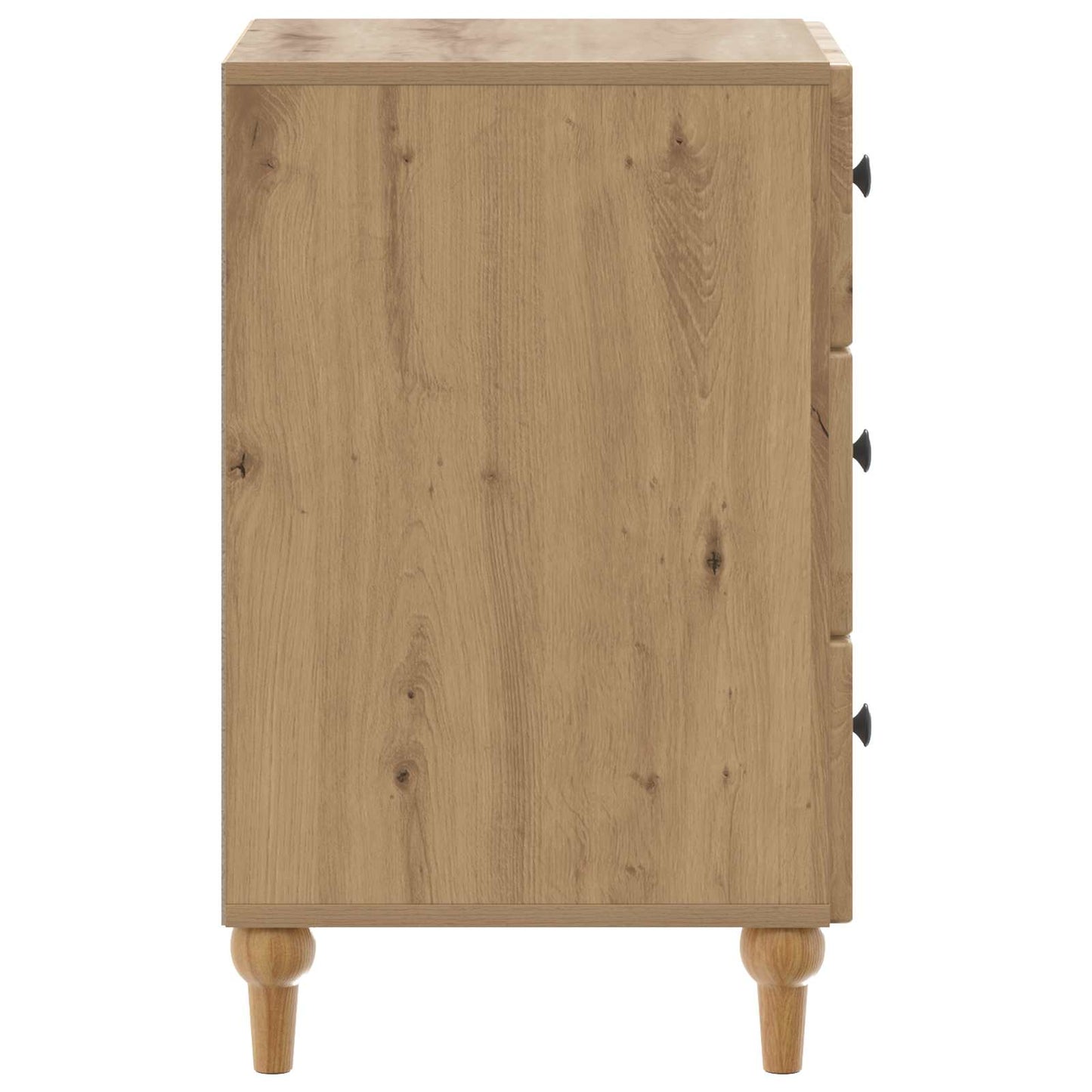 vidaXL Bedside Cabinet Artisan Oak 43x 41 x 66.5 cm Engineered Wood