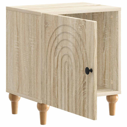 vidaXL Bedside Cabinet Sonoma Oak 43 x 34.5 x 50 cm Engineered Wood