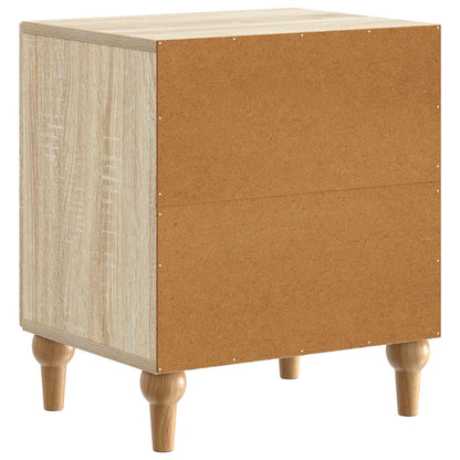 vidaXL Bedside Cabinet 2 pcs Sonoma Oak 43 x 34.5 x 50 cm