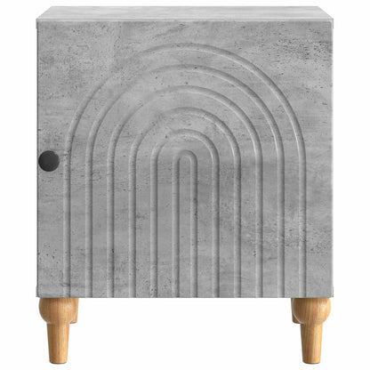 vidaXL Bedside Cabinet Concrete Grey 43 x 34.5 x 50 cm Engineered Wood
