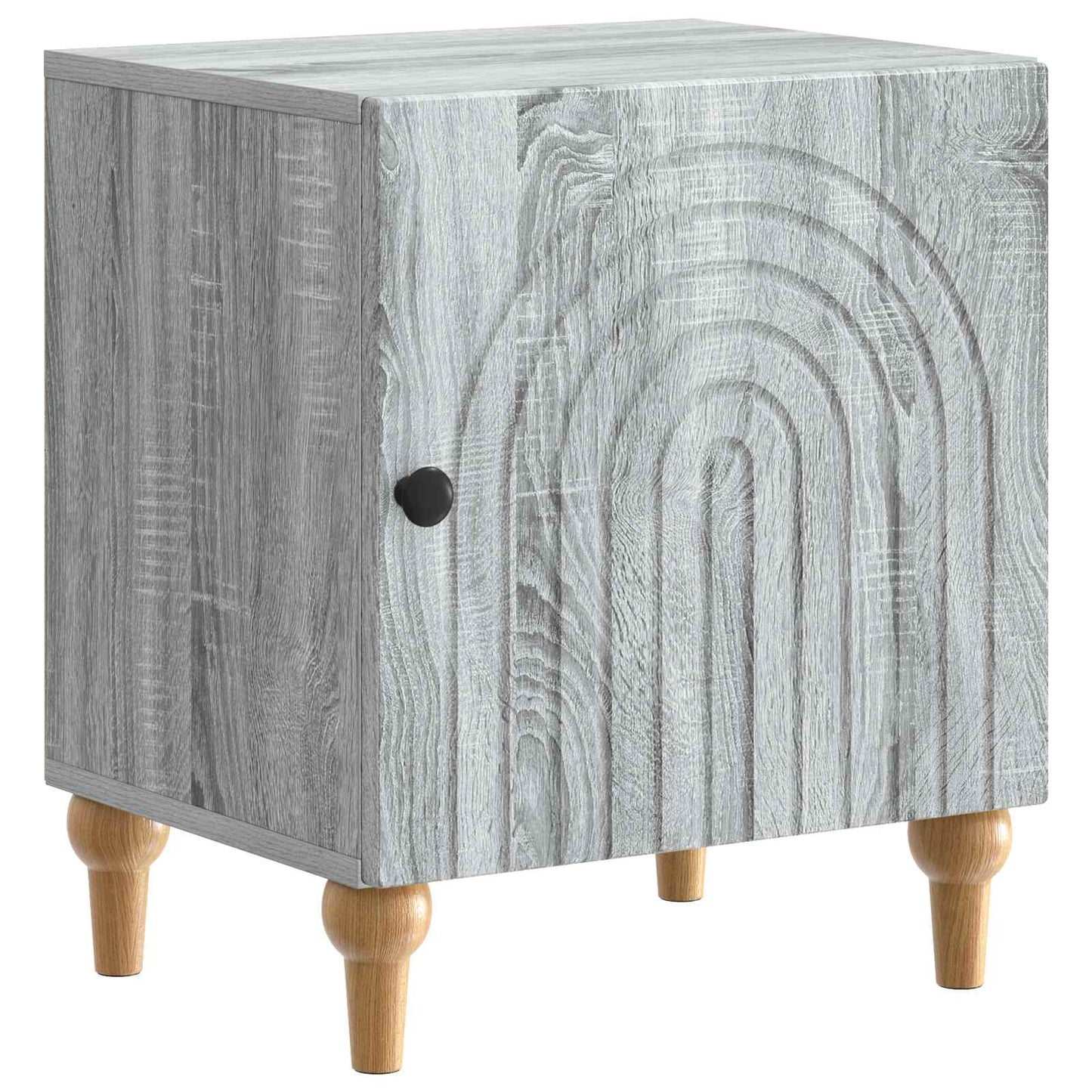 vidaXL Bedside Cabinet 2 pcs Grey Sonoma 43 x 34.5 x 50 cm