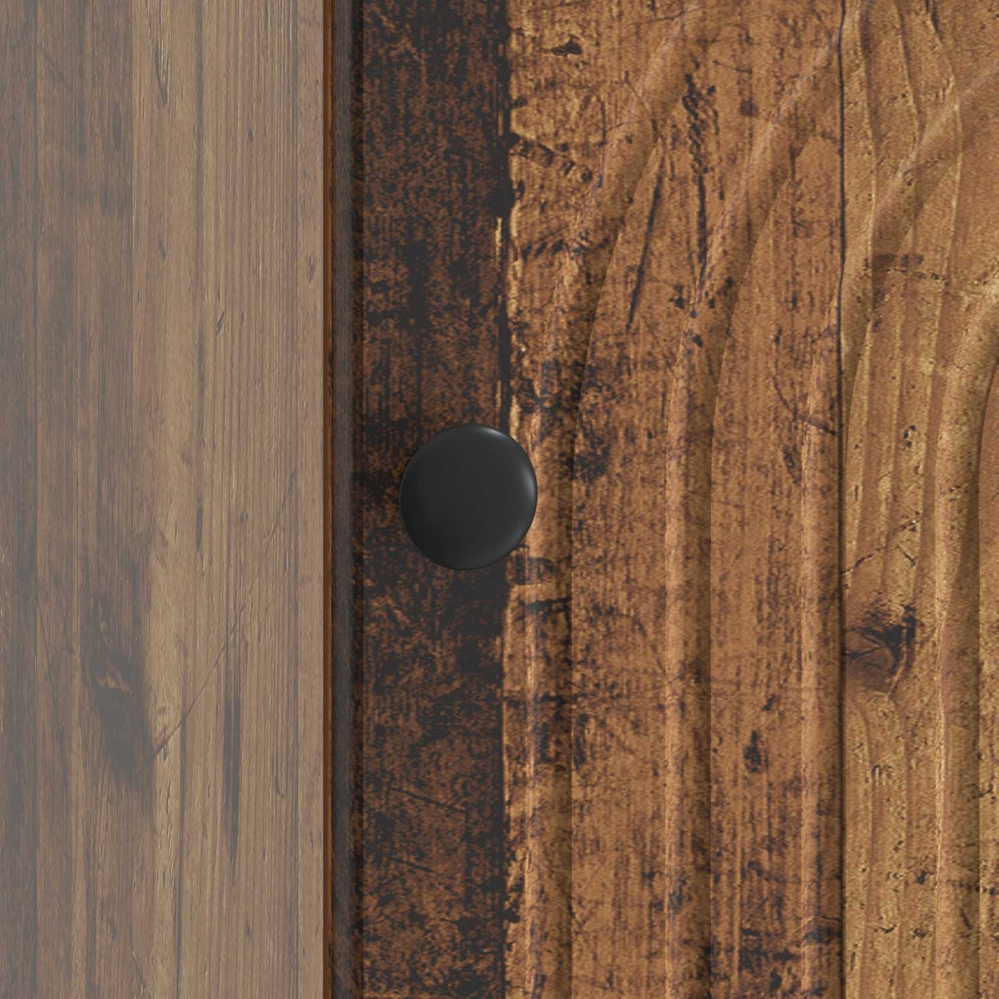 vidaXL Bedside Cabinet Old Wood 43 x 34.5 x 50 cm Engineered Wood