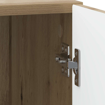 vidaXL Bedside Cabinet Artisan Oak 43 x 34.5 x 50 cm Engineered Wood