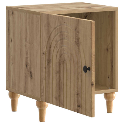 vidaXL Bedside Cabinet Artisan Oak 43 x 34.5 x 50 cm Engineered Wood