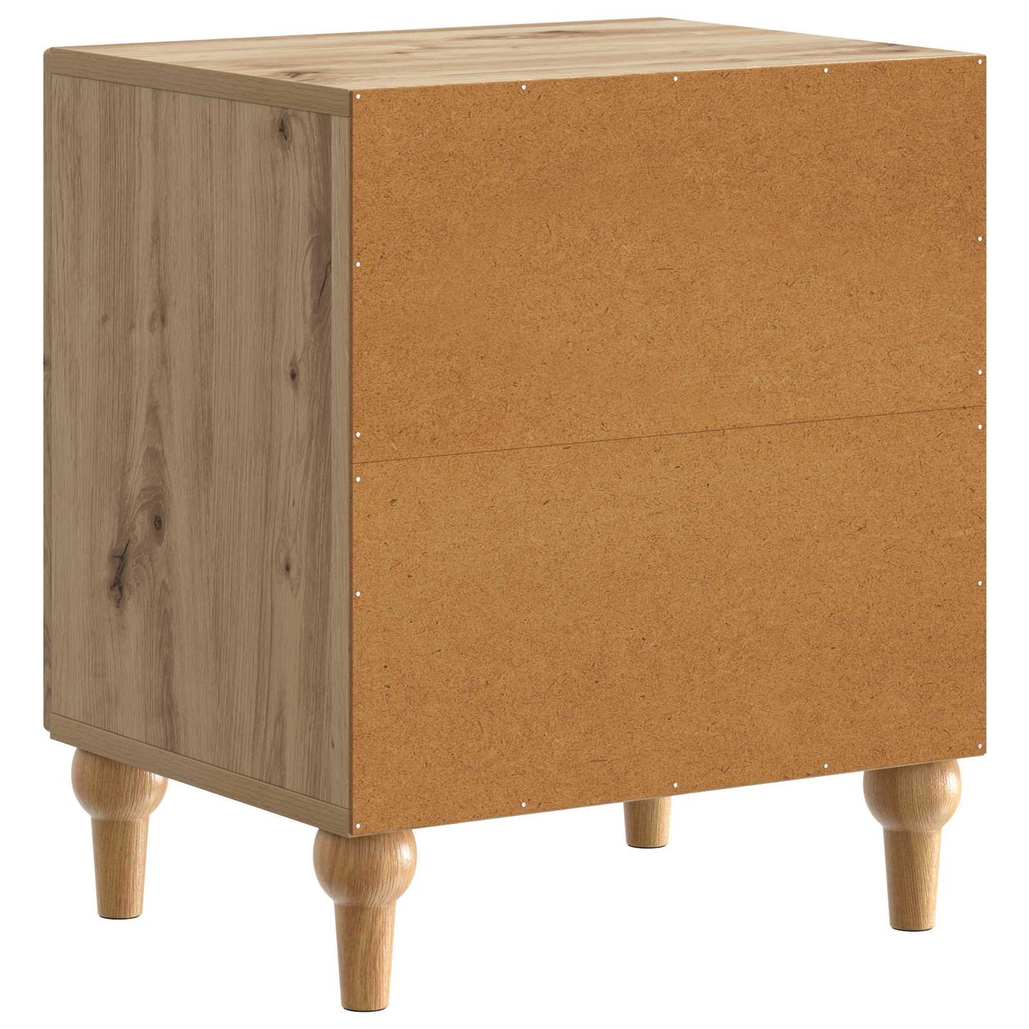 vidaXL Bedside Cabinet 2 pcs Artisan Oak 43 x 34.5 x 50 cm