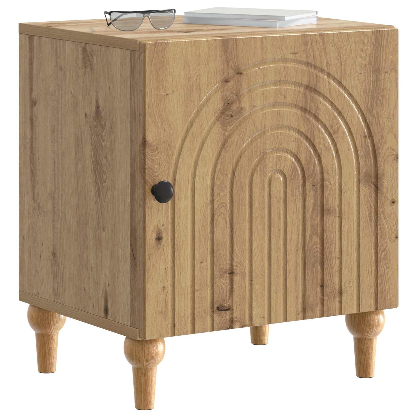 vidaXL Bedside Cabinet 2 pcs Artisan Oak 43 x 34.5 x 50 cm