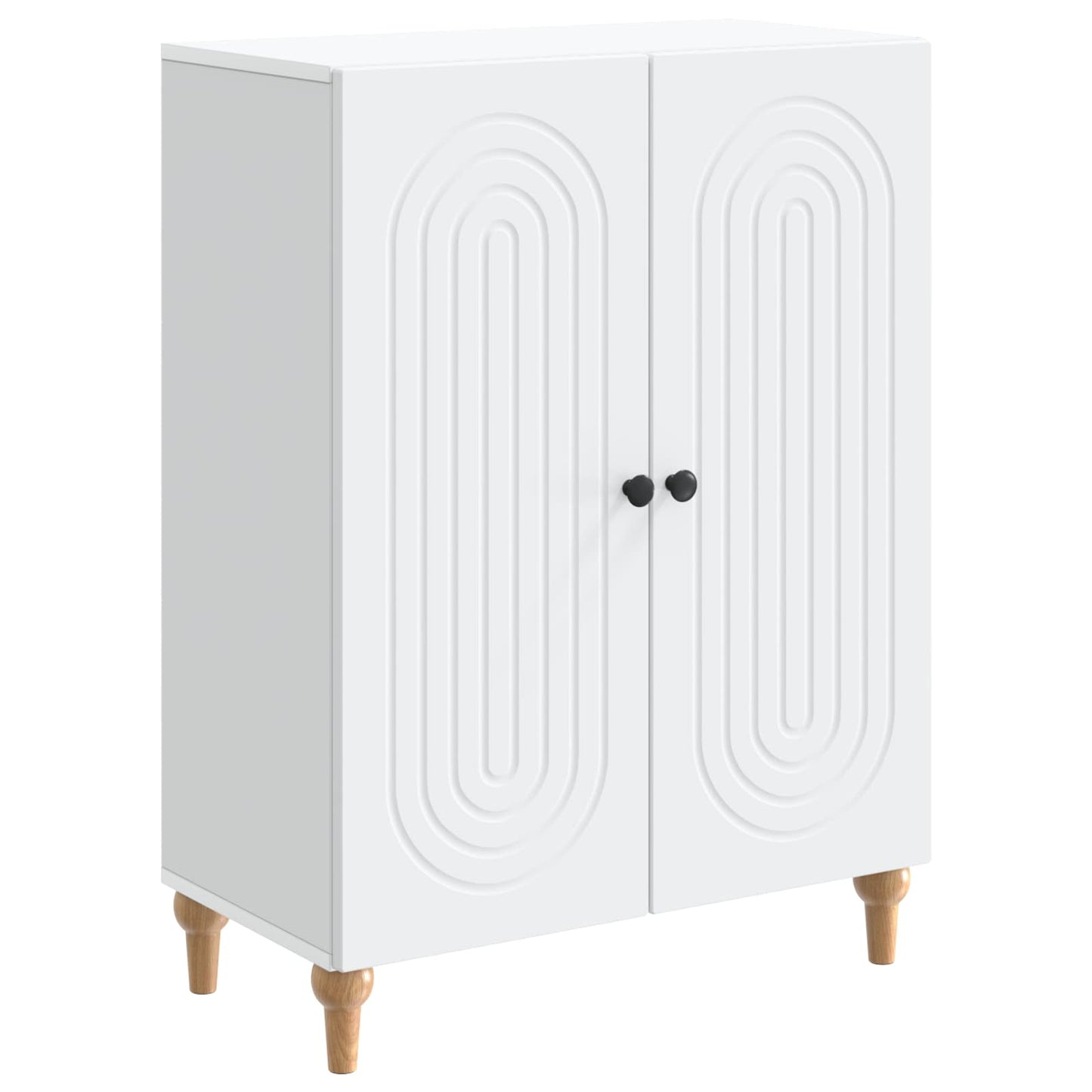 vidaXL Sideboard White 66 x 34.5 x 90 cm Engineered Wood