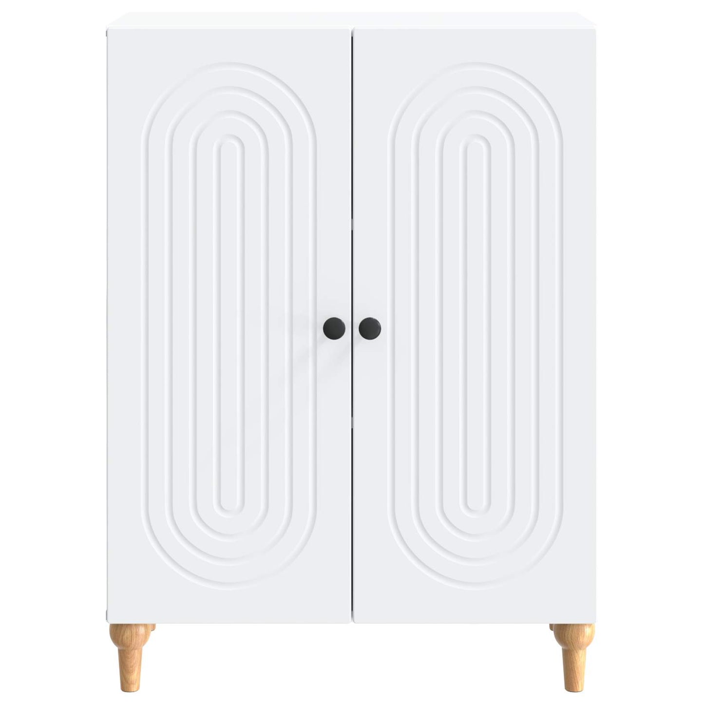 vidaXL Sideboard White 66 x 34.5 x 90 cm Engineered Wood