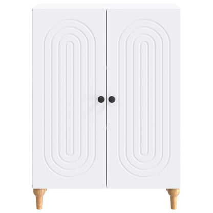 vidaXL Sideboard White 66 x 34.5 x 90 cm Engineered Wood