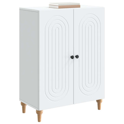 vidaXL Sideboard White 66 x 34.5 x 90 cm Engineered Wood