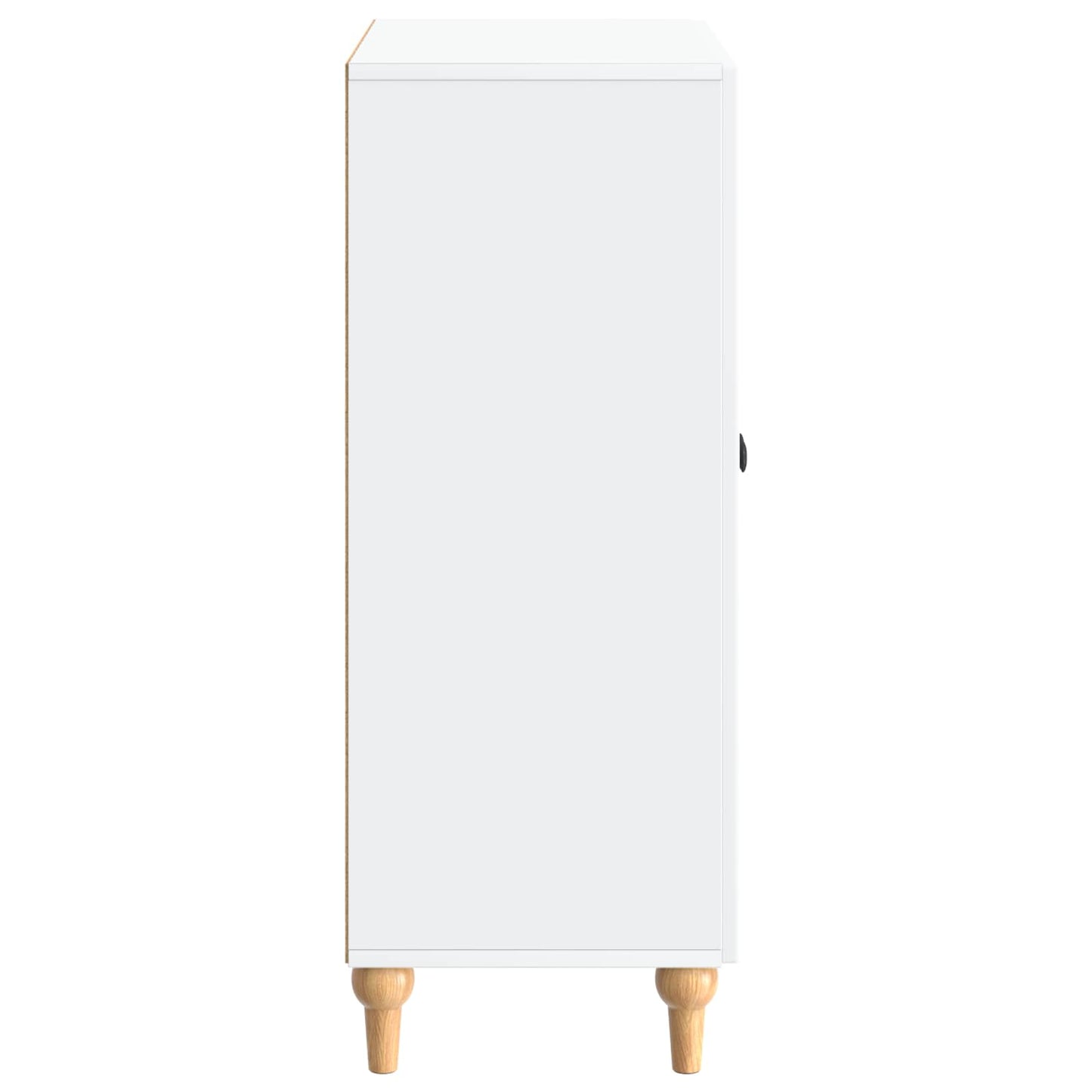 vidaXL Sideboard White 66 x 34.5 x 90 cm Engineered Wood