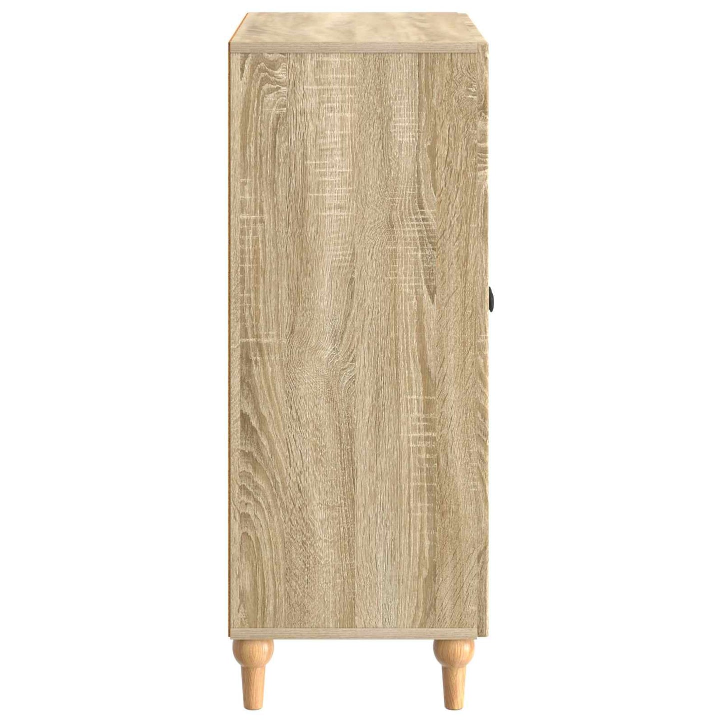 vidaXL Sideboard Sonoma Oak 66 x 34.5 x 90 cm Engineered Wood