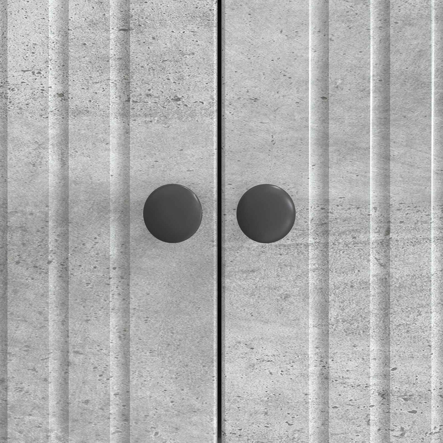 vidaXL Sideboard Concrete Grey 66 x 34.5 x 90 cm Engineered Wood