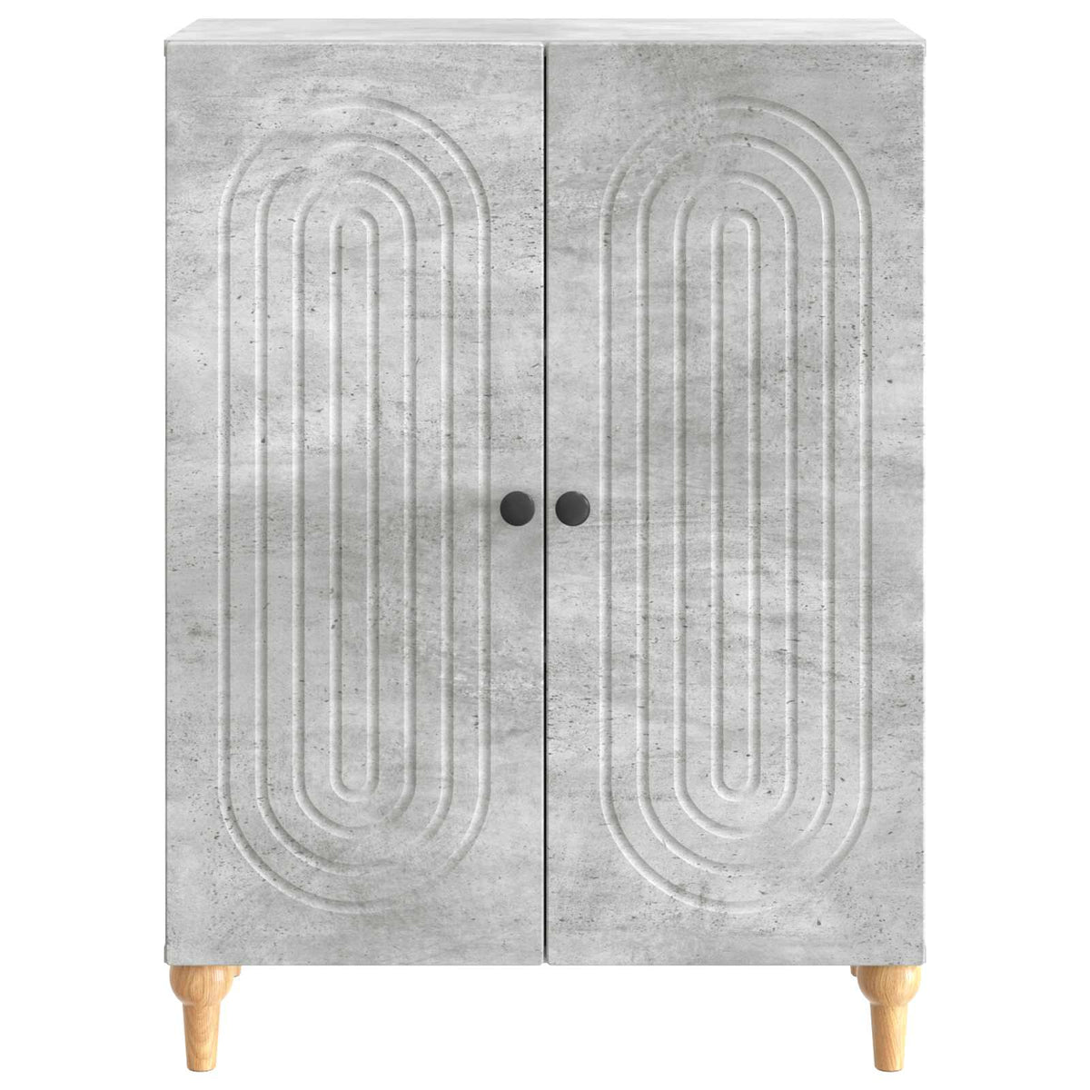 vidaXL Sideboard Concrete Grey 66 x 34.5 x 90 cm Engineered Wood