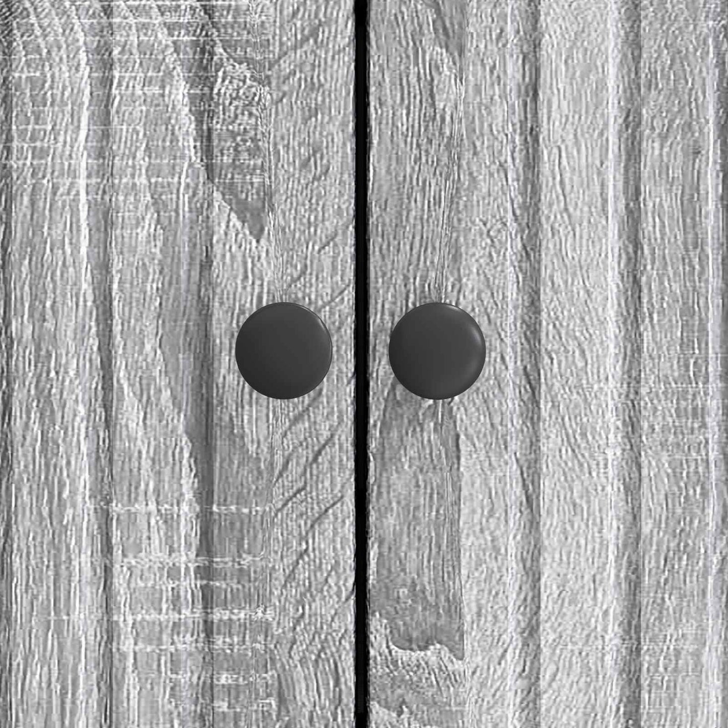 vidaXL Sideboard Grey Sonoma 66 x 34.5 x 90 cm Engineered Wood