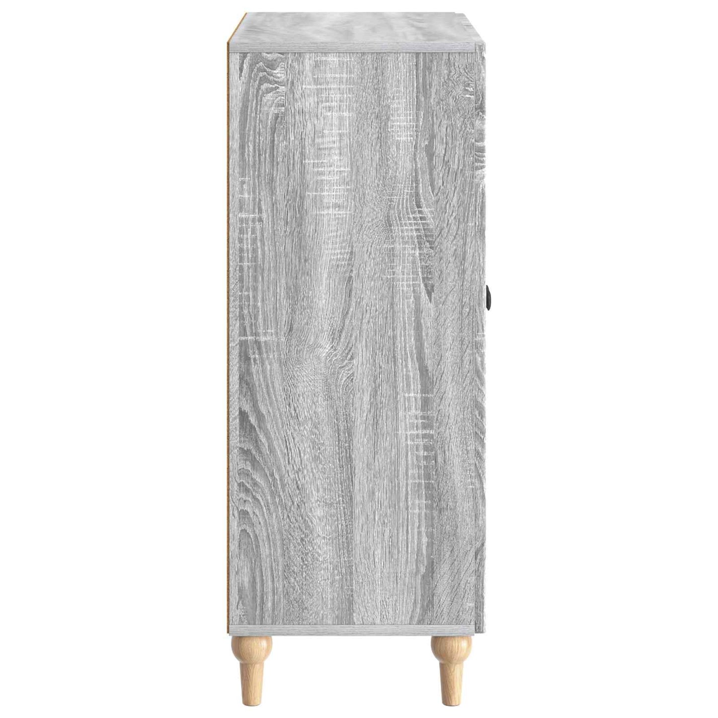 vidaXL Sideboard Grey Sonoma 66 x 34.5 x 90 cm Engineered Wood