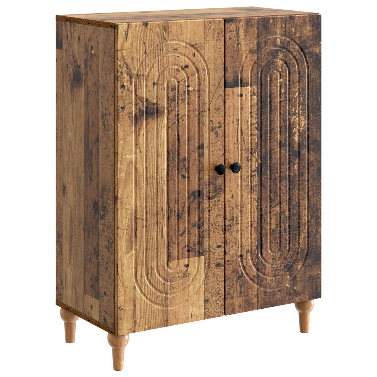 vidaXL Sideboard Old Wood 66 x 34.5 x 90 cm Engineered Wood