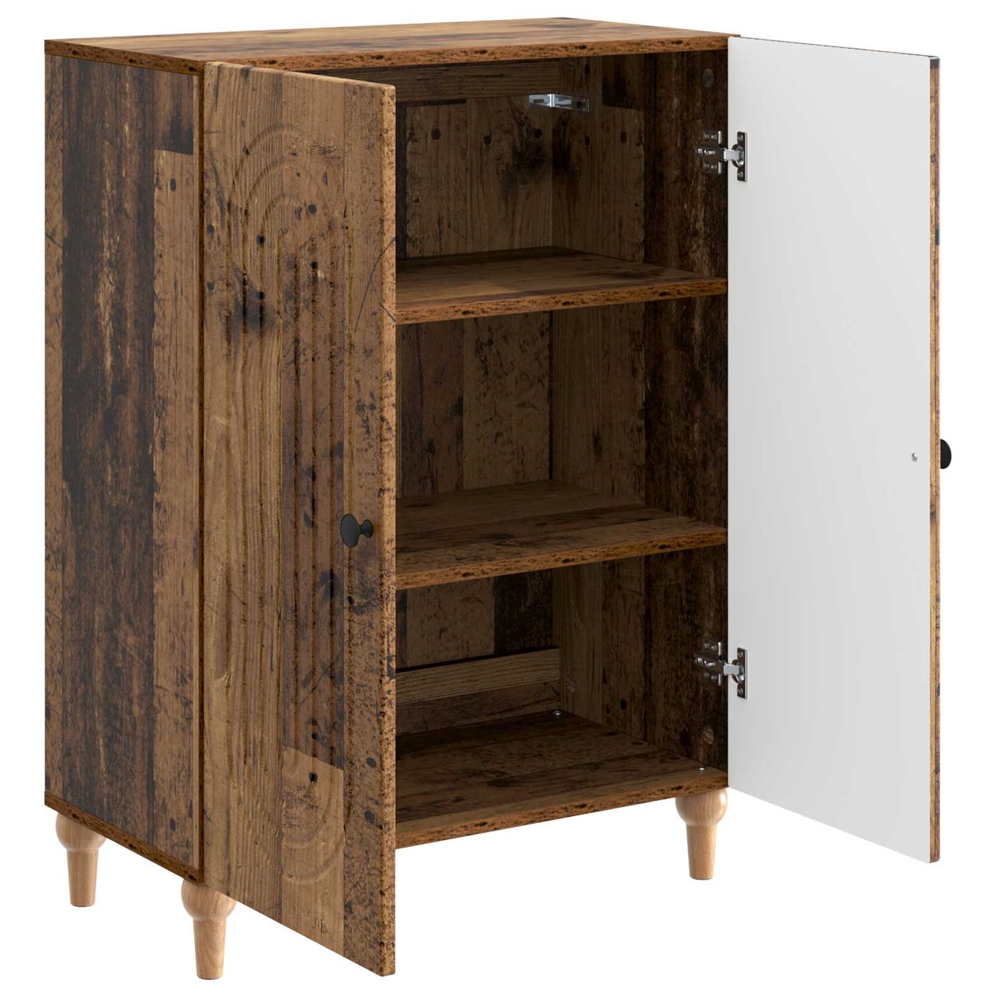 vidaXL Sideboard Old Wood 66 x 34.5 x 90 cm Engineered Wood