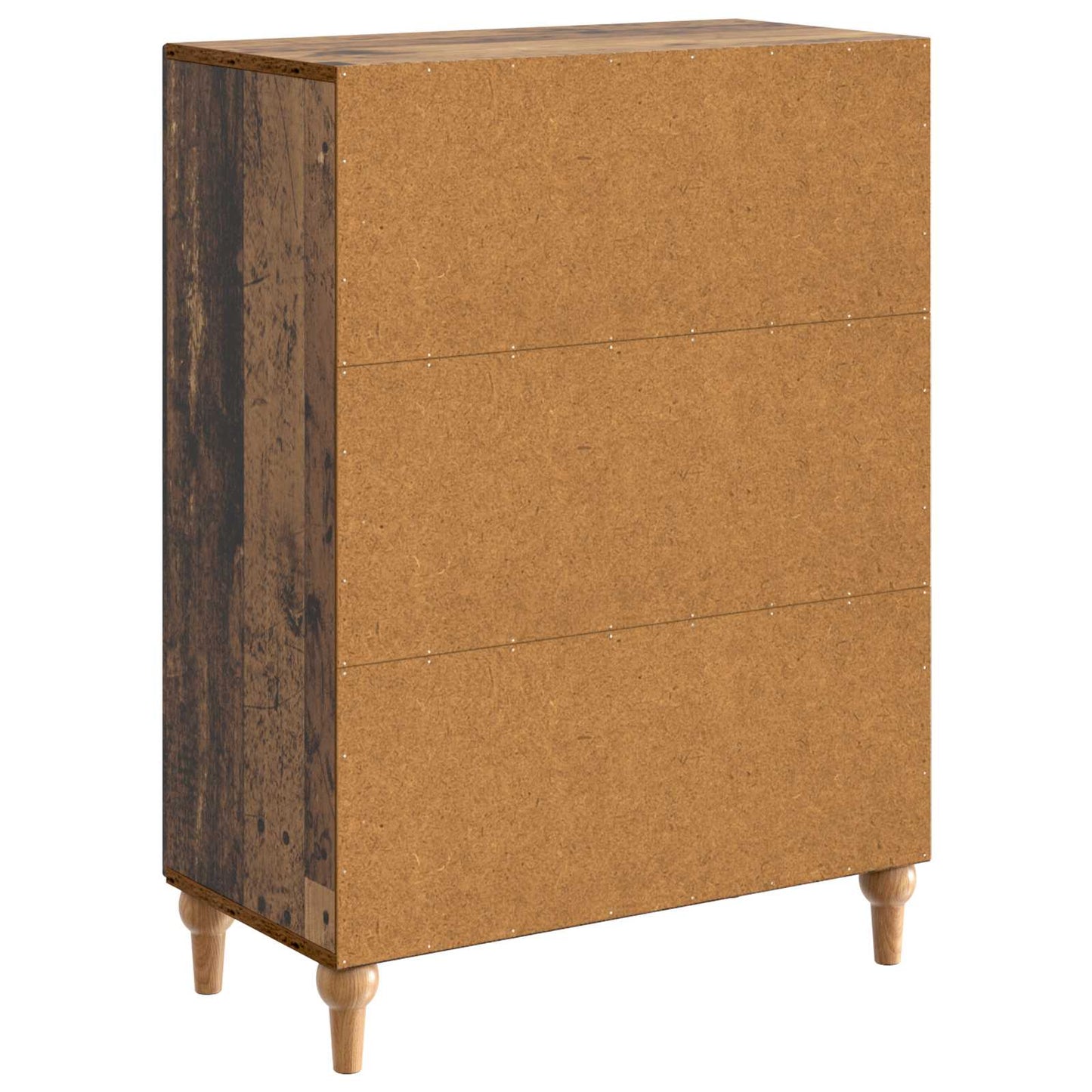 vidaXL Sideboard Old Wood 66 x 34.5 x 90 cm Engineered Wood