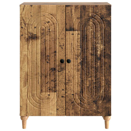 vidaXL Sideboard Old Wood 66 x 34.5 x 90 cm Engineered Wood