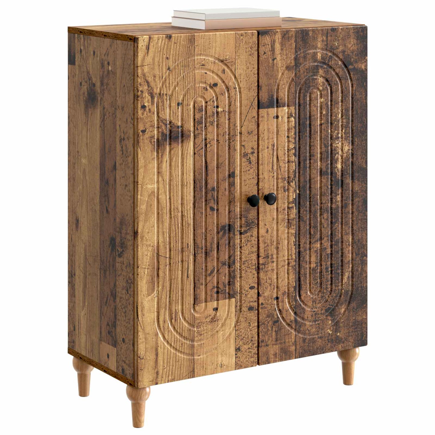 vidaXL Sideboard Old Wood 66 x 34.5 x 90 cm Engineered Wood