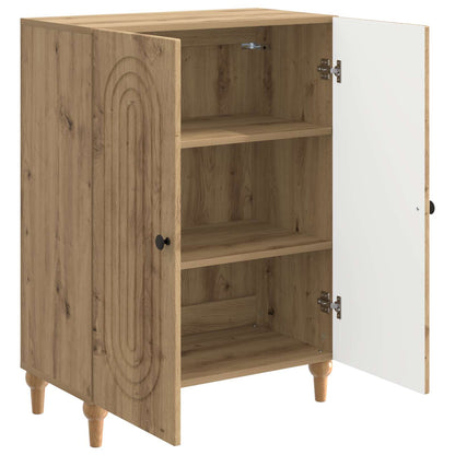 vidaXL Sideboard Artisan Oak 66 x 34.5 x 90 cm Engineered Wood