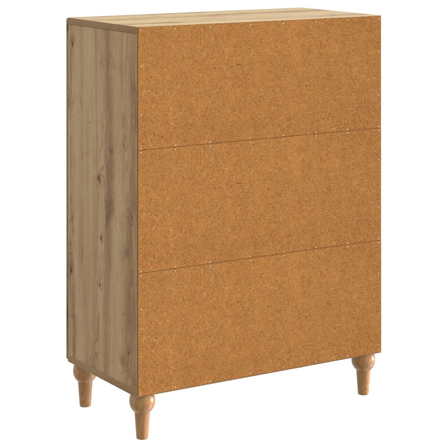 vidaXL Sideboard Artisan Oak 66 x 34.5 x 90 cm Engineered Wood