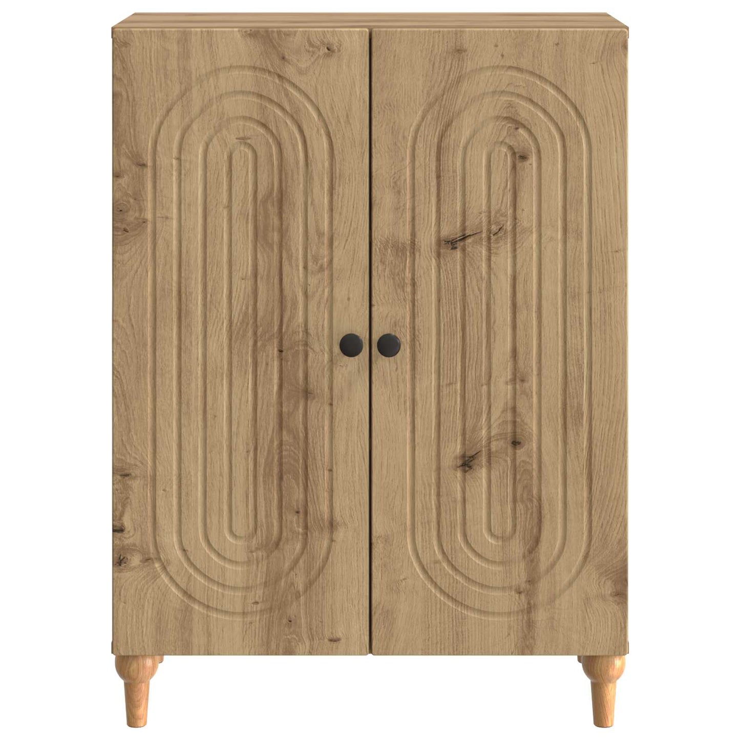 vidaXL Sideboard Artisan Oak 66 x 34.5 x 90 cm Engineered Wood