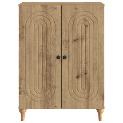 vidaXL Sideboard Artisan Oak 66 x 34.5 x 90 cm Engineered Wood