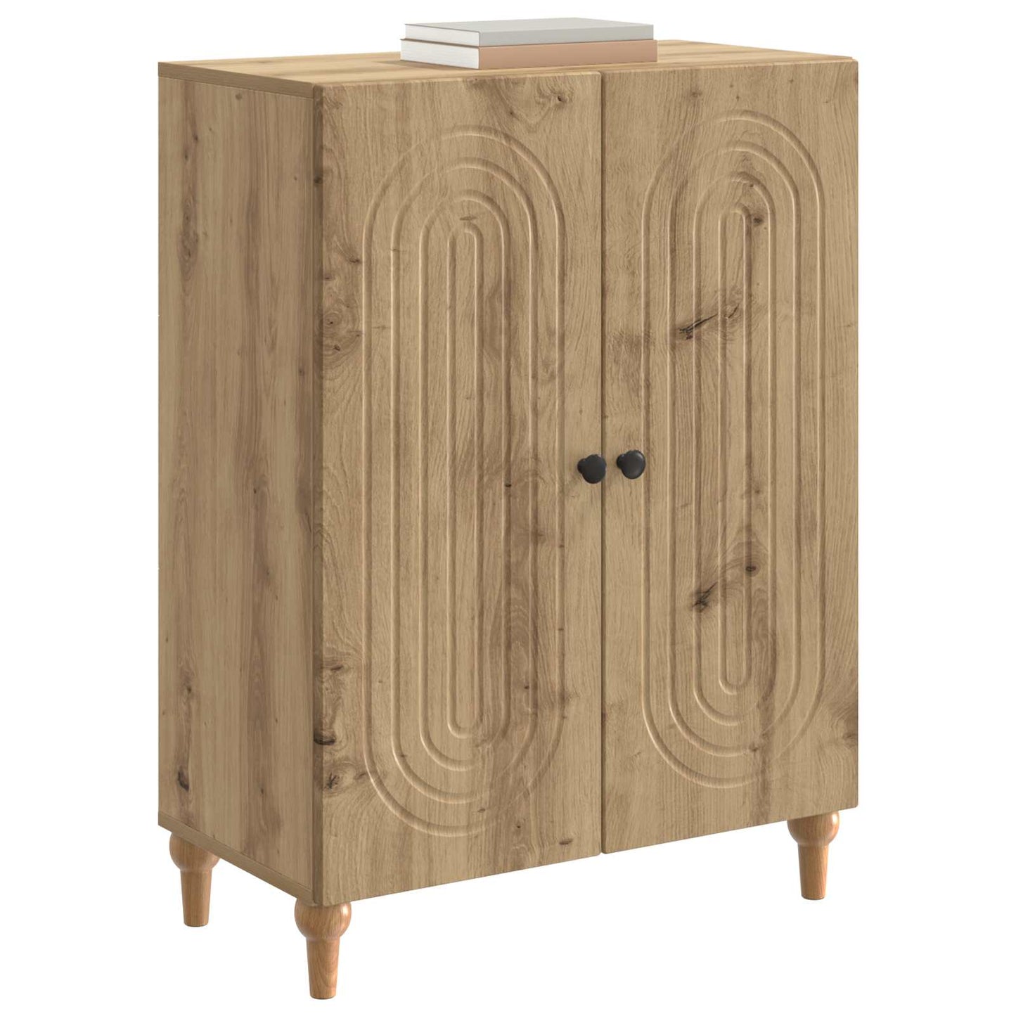 vidaXL Sideboard Artisan Oak 66 x 34.5 x 90 cm Engineered Wood
