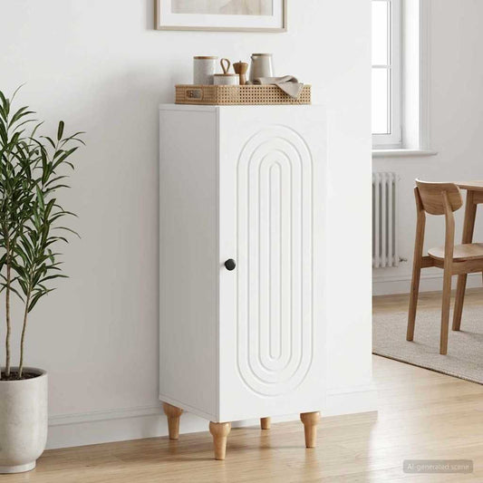 vidaXL Sideboard White 33 x 34.5 x 90 cm Engineered Wood