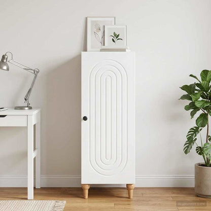 vidaXL Sideboard White 33 x 34.5 x 90 cm Engineered Wood