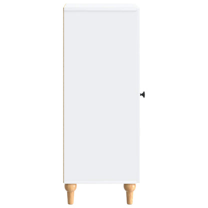 vidaXL Sideboard White 33 x 34.5 x 90 cm Engineered Wood