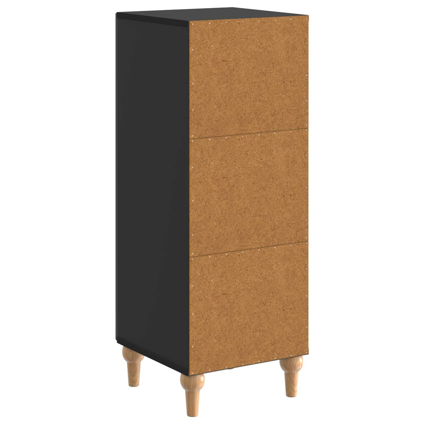 vidaXL Sideboard Black 33 x 34.5 x 90 cm Engineered Wood