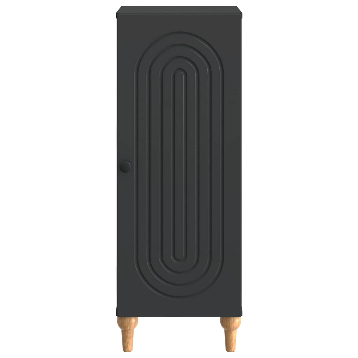 vidaXL Sideboard Black 33 x 34.5 x 90 cm Engineered Wood