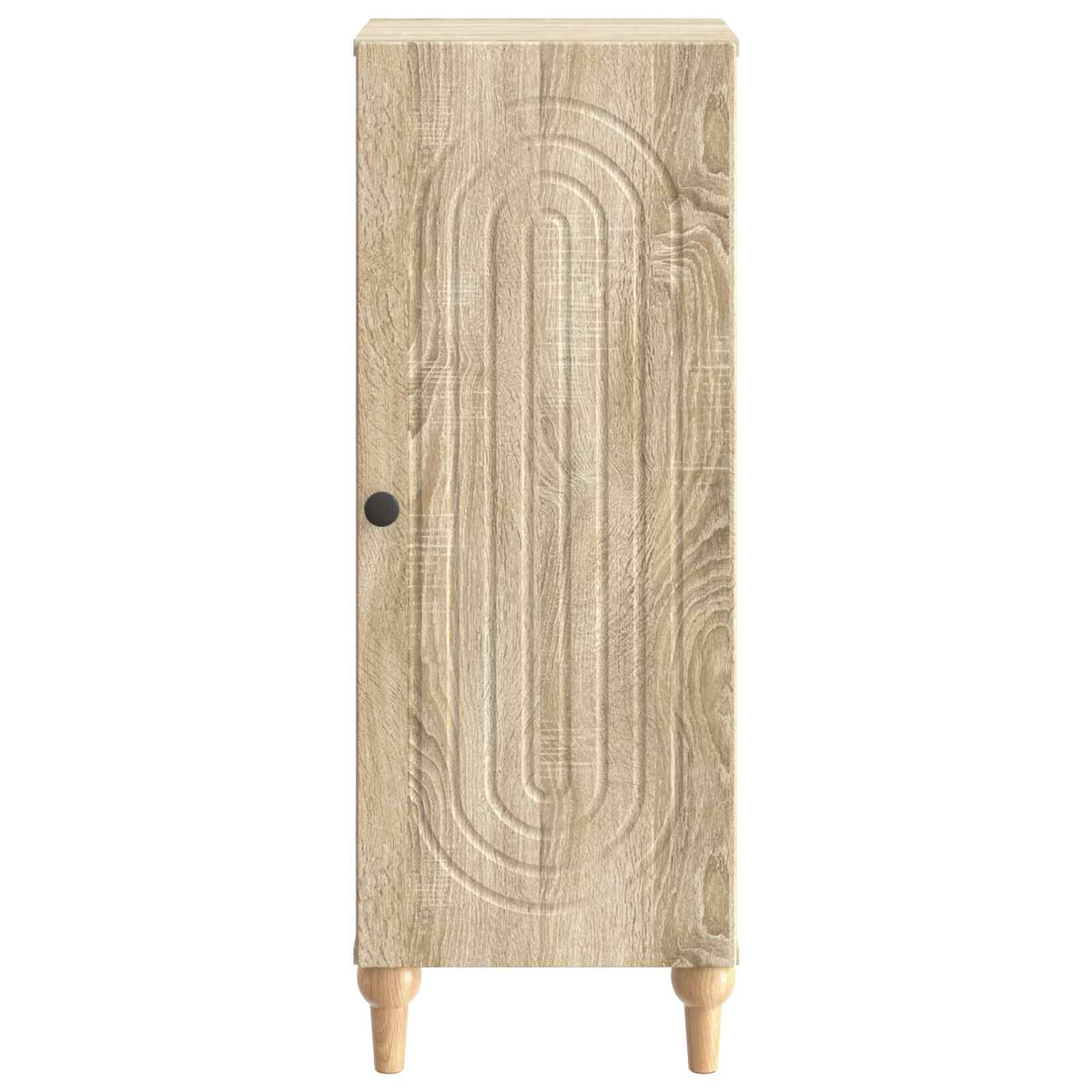 vidaXL Sideboard Sonoma Oak 33 x 34.5 x 90 cm Engineered Wood