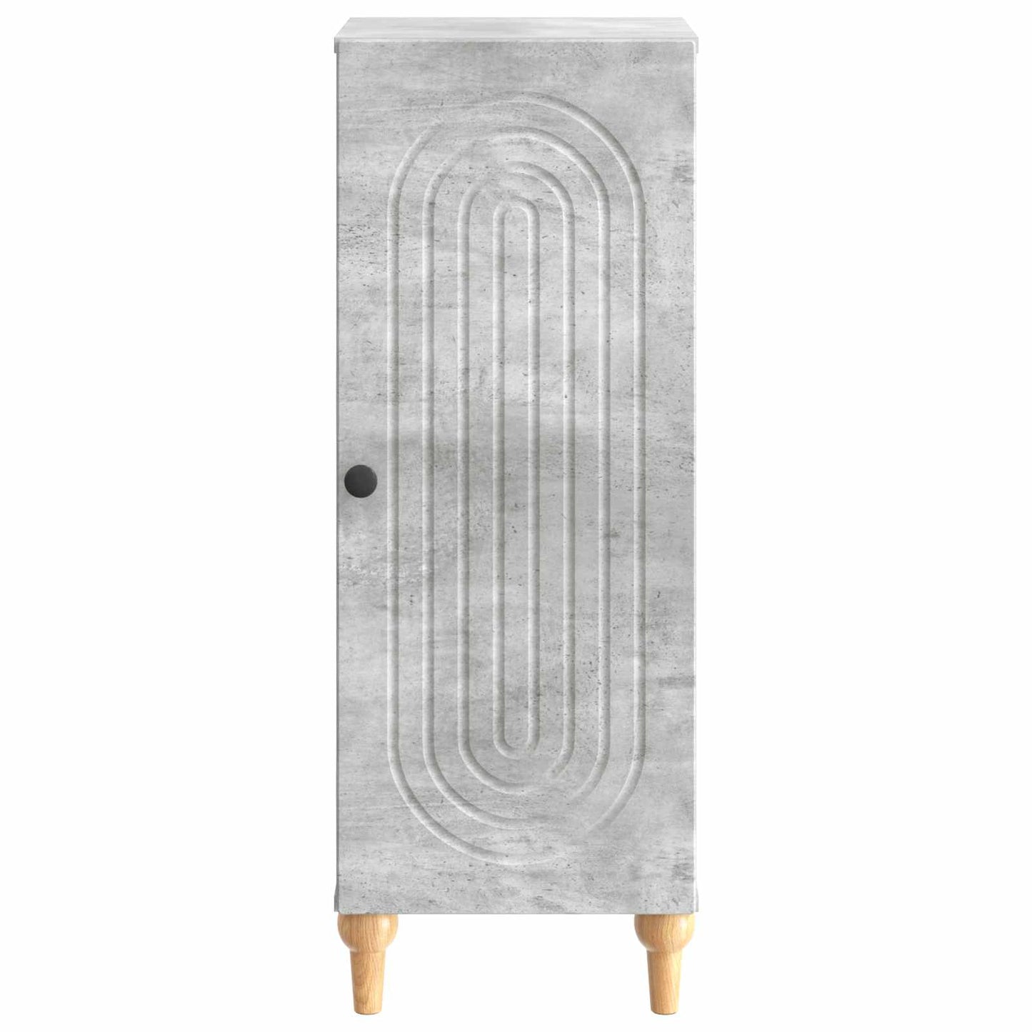 vidaXL Sideboard Concrete Grey 33 x 34.5 x 90 cm Engineered Wood