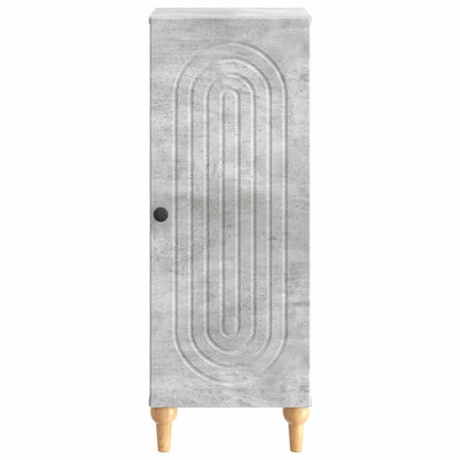 vidaXL Sideboard Concrete Grey 33 x 34.5 x 90 cm Engineered Wood